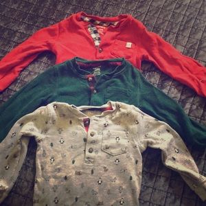 Boys long sleeve body suit